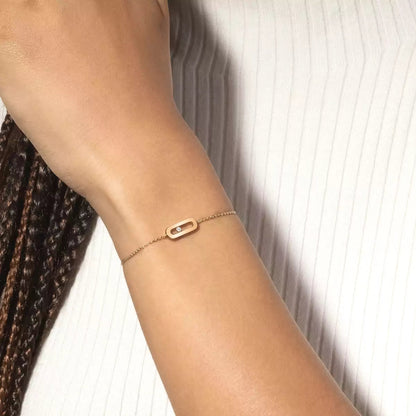 [Glow Jewelry]Move Uno Diamond Bracelet