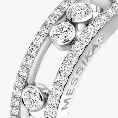 [Glow Jewelry] Move Gold Diamond Pave_ Ring