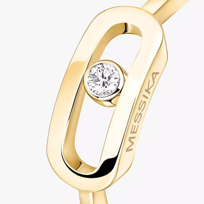 [Glow Jewelry]Move Uno Diamond Ring in Gold