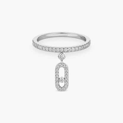 [Glow Jewelry]Move Uno Diamond Ring