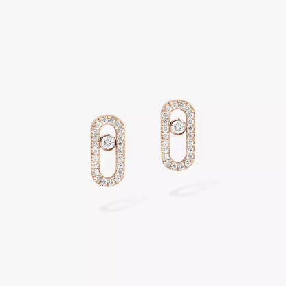 [Glow Jewelry]Move Uno Diamond Earrings