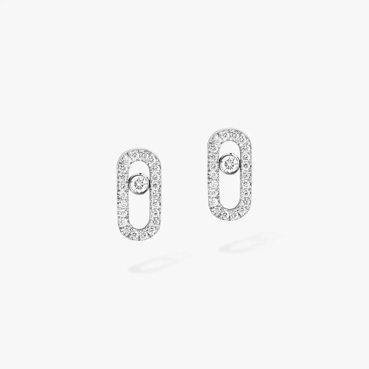[Glow Jewelry]Move Uno Diamond Earrings