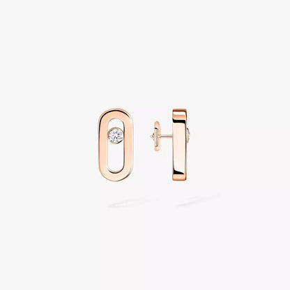 [Glow Jewelry]Move Uno Diamond Stud Earrings