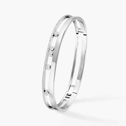[Glow Jewelry]Move Romane Diamond Bangle Bracelet