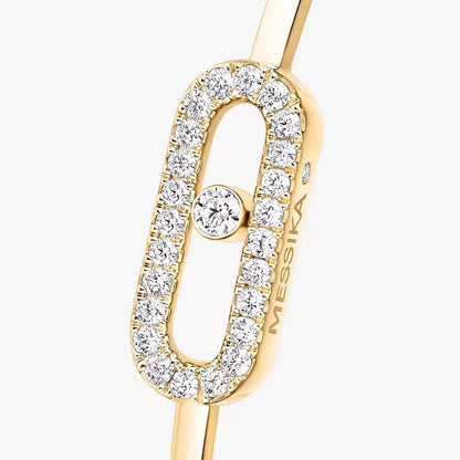 [Glow Jewelry]Move Uno pavé flex bangle medium