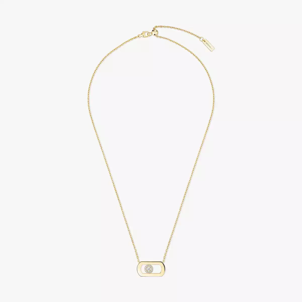 [Glow Jewelry]So Move Diamond Necklace in Gold