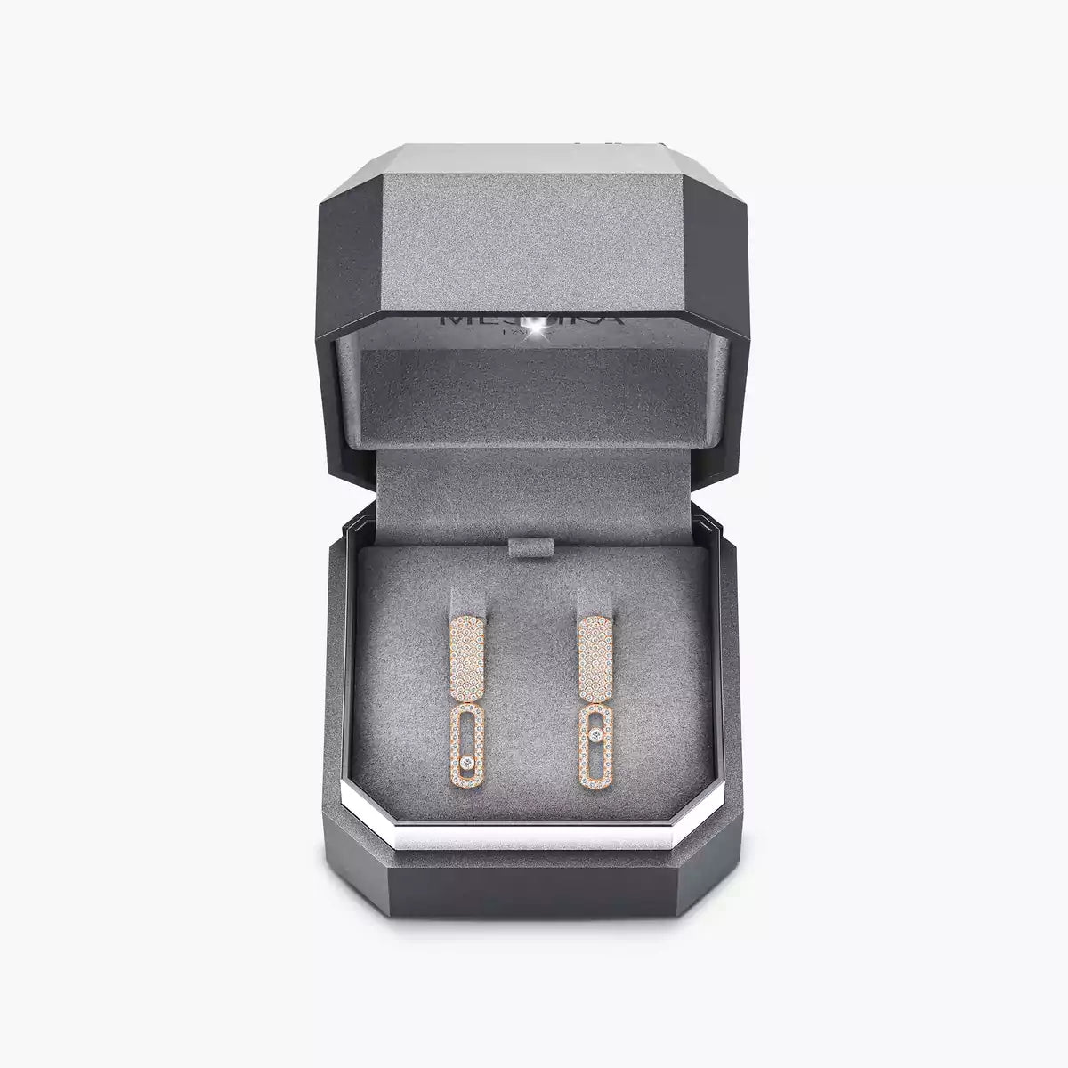 [Glow Jewelry]Imperial Move SM Diamond Earrings