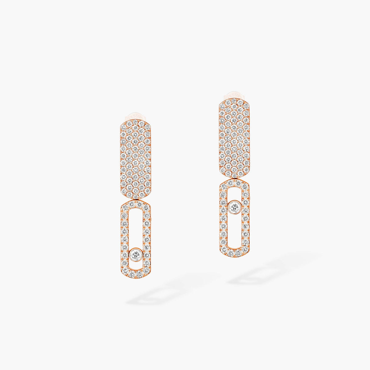 [Glow Jewelry]Imperial Move SM Diamond Earrings