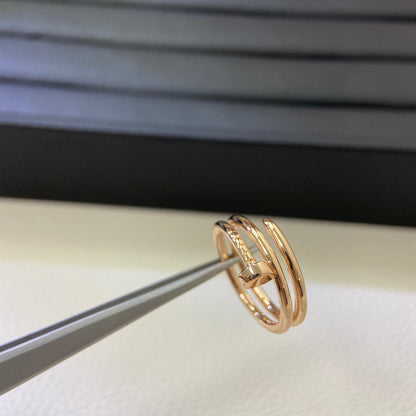 [Glow Jewelry]SMOOTH THREE-BAND NAIL RING
