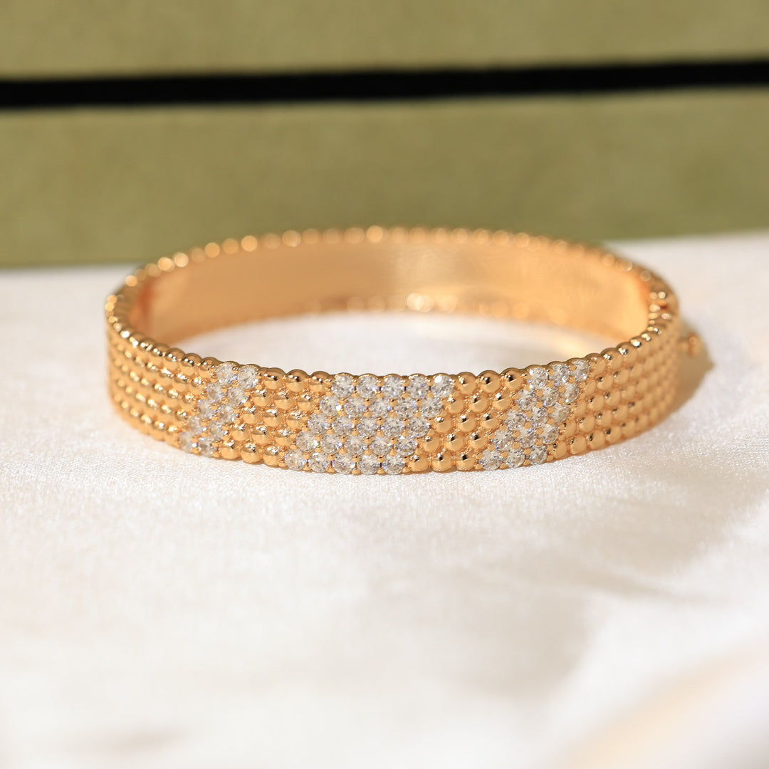 [Glow Jewelry]  FIVE-ROW DIAMOND BRACELET