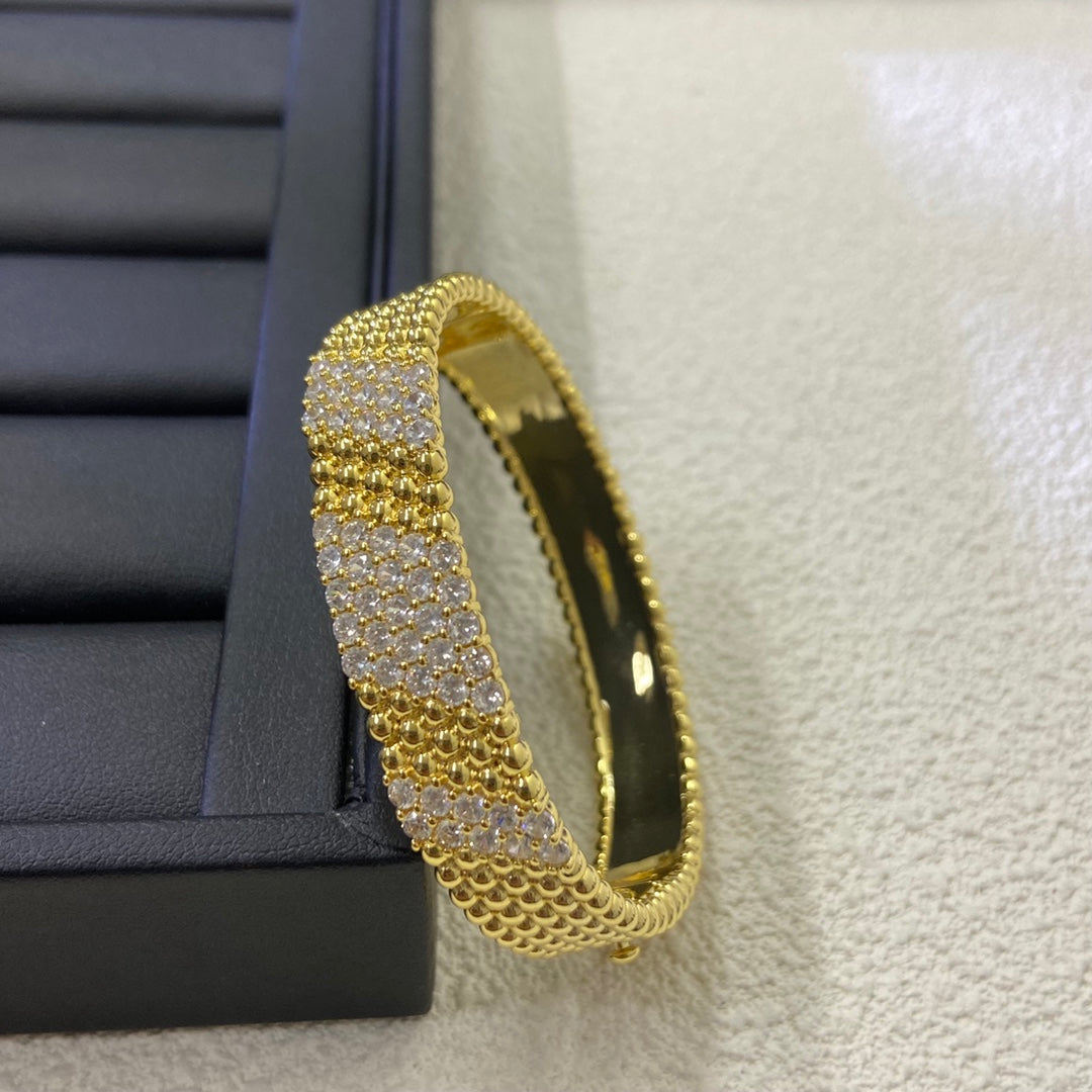 [Glow Jewelry]  FIVE-ROW DIAMOND BRACELET