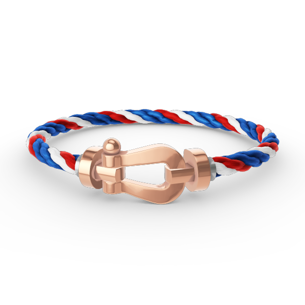 [Glow Jewelry]FORCE LARGE HORSESHOE NO DIAMOND BRACELET ROSE GOLD
