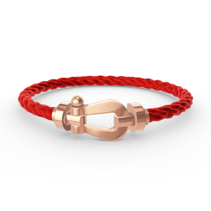 ¡®Glow Jewelry¡¯FORCE LARGE HORSESHOE NO DIAMOND BRACELET ROSE GOLD