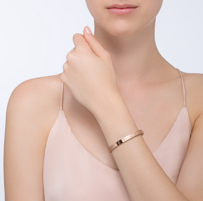 ¡®Glow Jewelry¡¯LOVE BRACELET 6.1MM 4 DIAMONDS