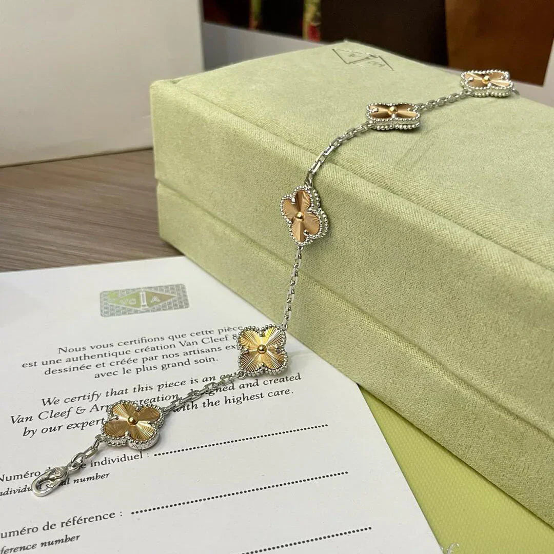 [Glow Jewelry]New  CLOVER 5 MOTIF LASER BRACELET COLLECTION