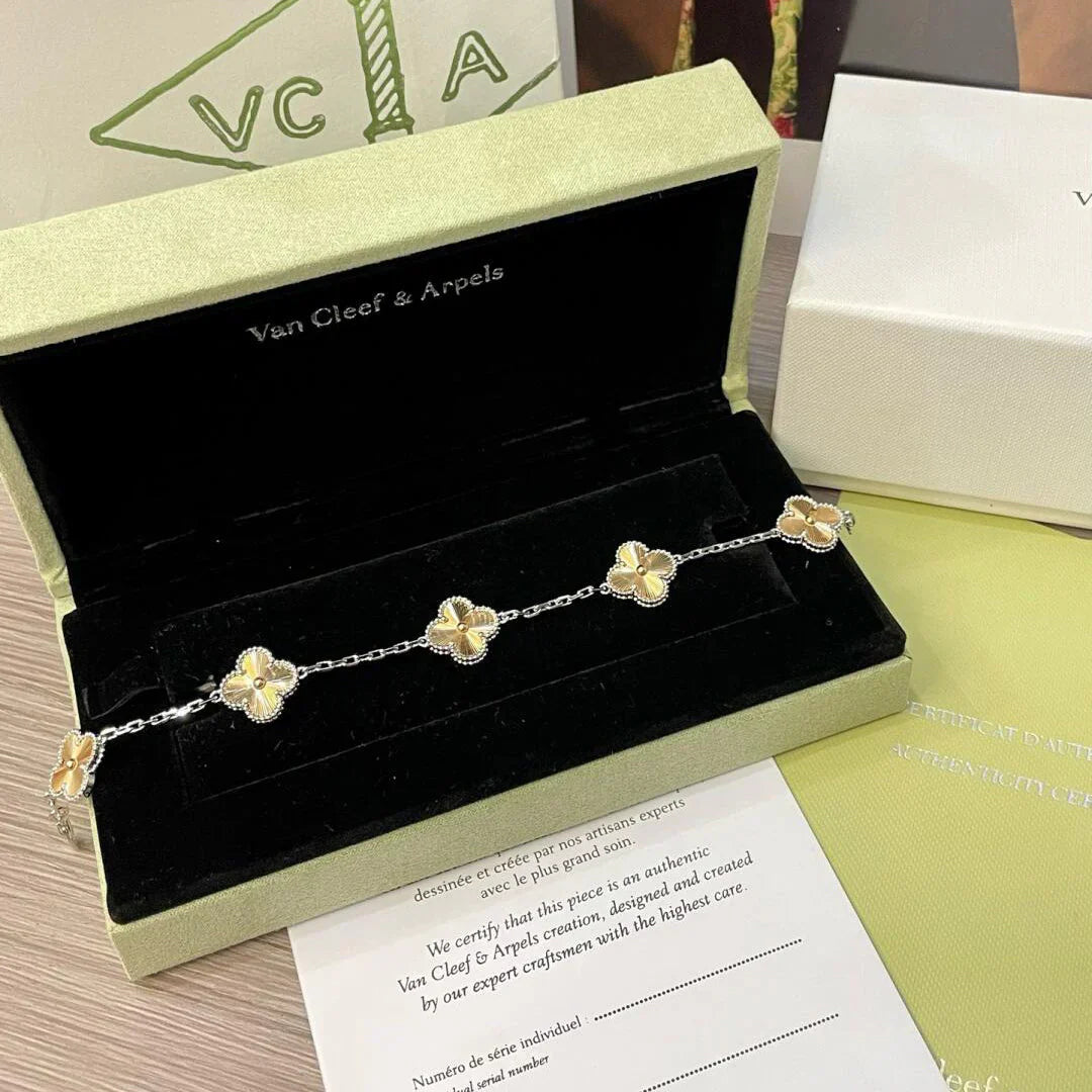 [Glow Jewelry]New  CLOVER 5 MOTIF LASER BRACELET COLLECTION