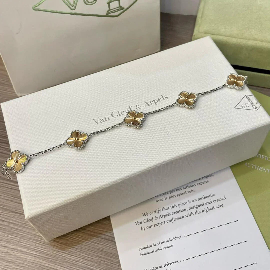[Glow Jewelry]New  CLOVER 5 MOTIF LASER BRACELET COLLECTION