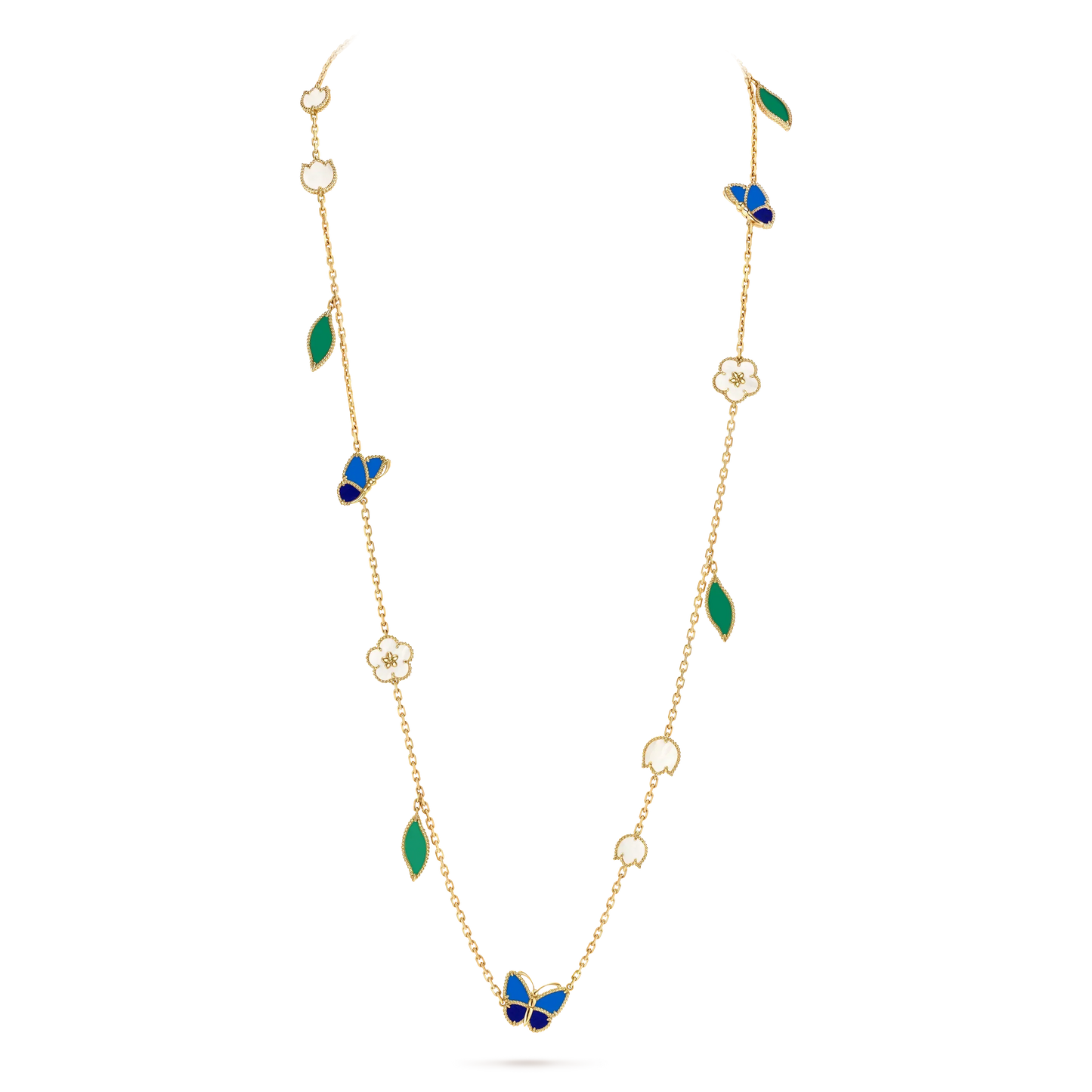 [Glow Jewelry] 26 NEW CLOVER 15 MOTIFS LUCKY NECKLACE