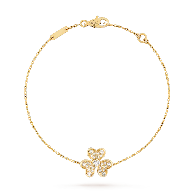 ¡®Glow Jewelry¡¯FRIVOLE GOLD FLOWER DIAMOND BRACELET