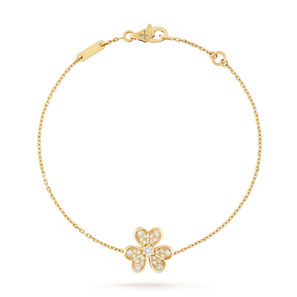 ¡®Glow Jewelry¡¯FRIVOLE GOLD FLOWER DIAMOND BRACELET