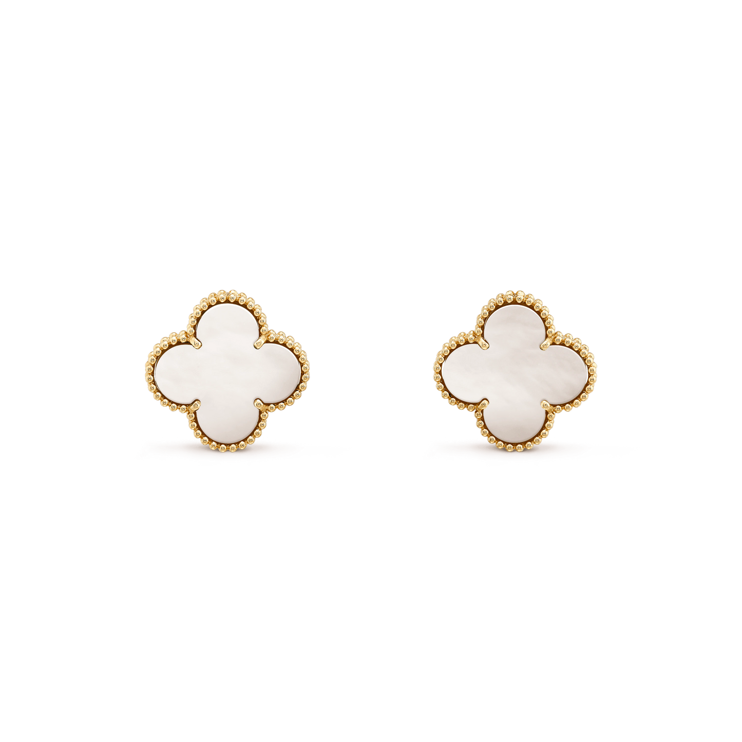 [Glow Jewelry]CLOVER MINI GOLD EARRINGS