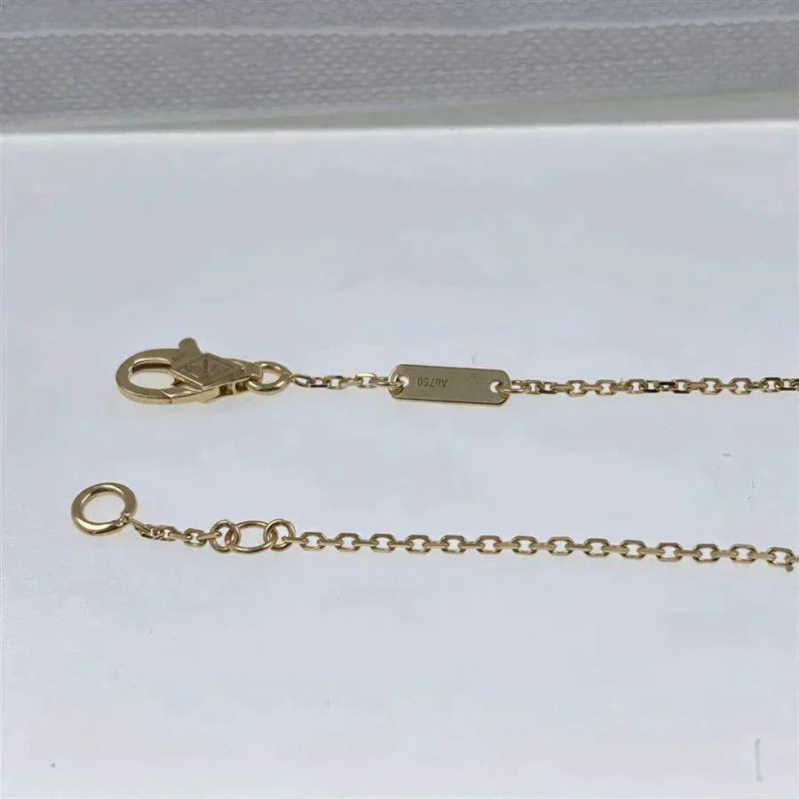[Glow Jewelry]CLOVER  CARNELIAN SINGLE FLOWER BRACELET