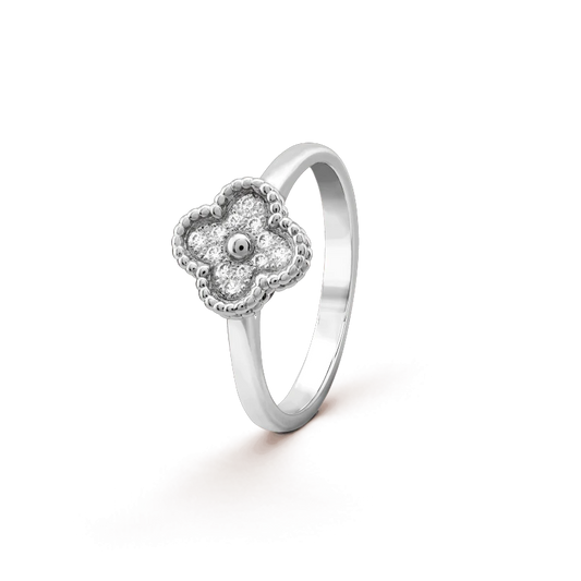¡®Glow Jewelry¡¯CLOVER DIAMOND RING