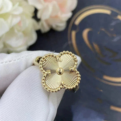 [Glow Jewelry]CLOVER GOLD RING