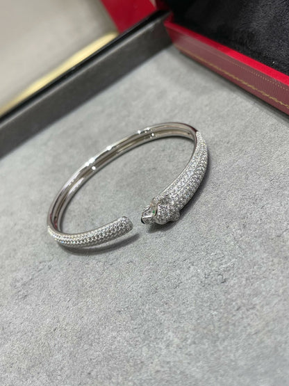 ¡®Glow Jewelry¡¯PANTHERE FULL DIAMOND OPEN BRACELET