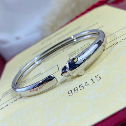 [Glow Jewelry]PANTHERE SILVER OPEN BRACELET