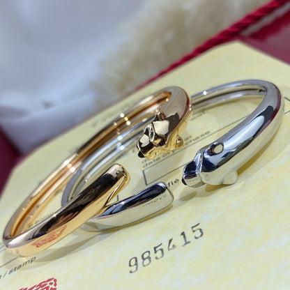 [Glow Jewelry]PANTHERE SILVER OPEN BRACELET