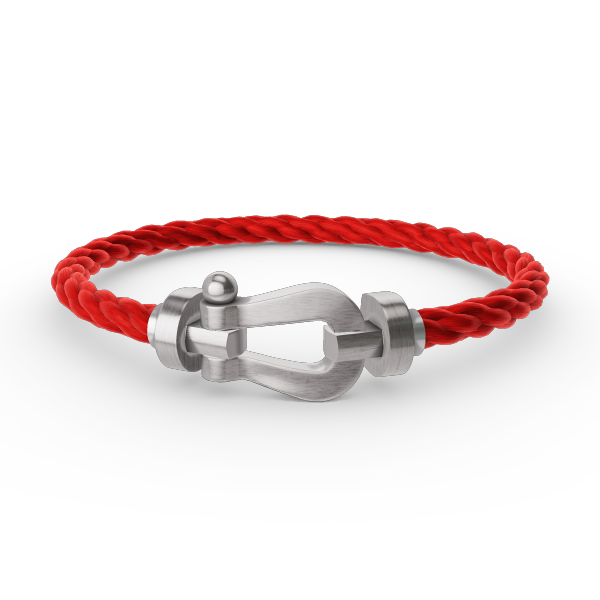 [Glow Jewelry]FORCE LARGE HORSESHOE NO DIAMOND BRACELET SILVER