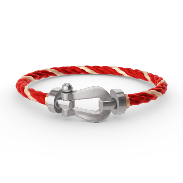 [Glow Jewelry]FORCE LARGE HORSESHOE NO DIAMOND BRACELET SILVER