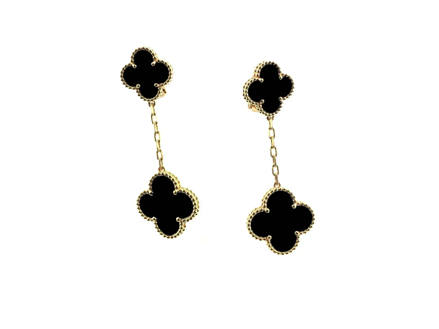 ¡®Glow Jewelry¡¯CLOVER 2 MOTIFS  EARRINGS (MULTIPLE CHOICESC