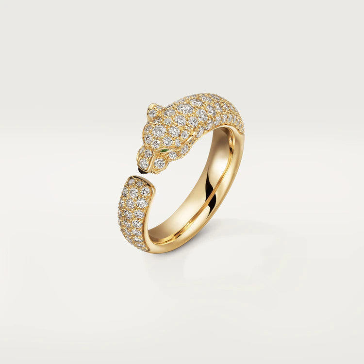 [Glow Jewelry]PANTHERE PINK GOLD DIAMOND RING
